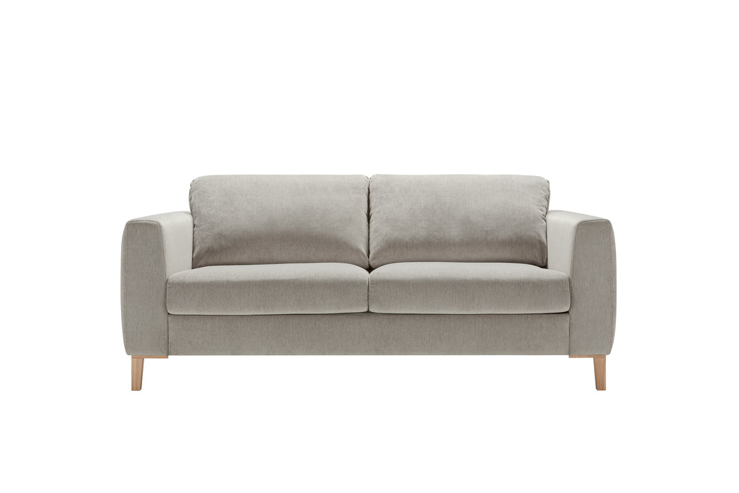 Sofa bed in natural gray - Henry - 200 cm