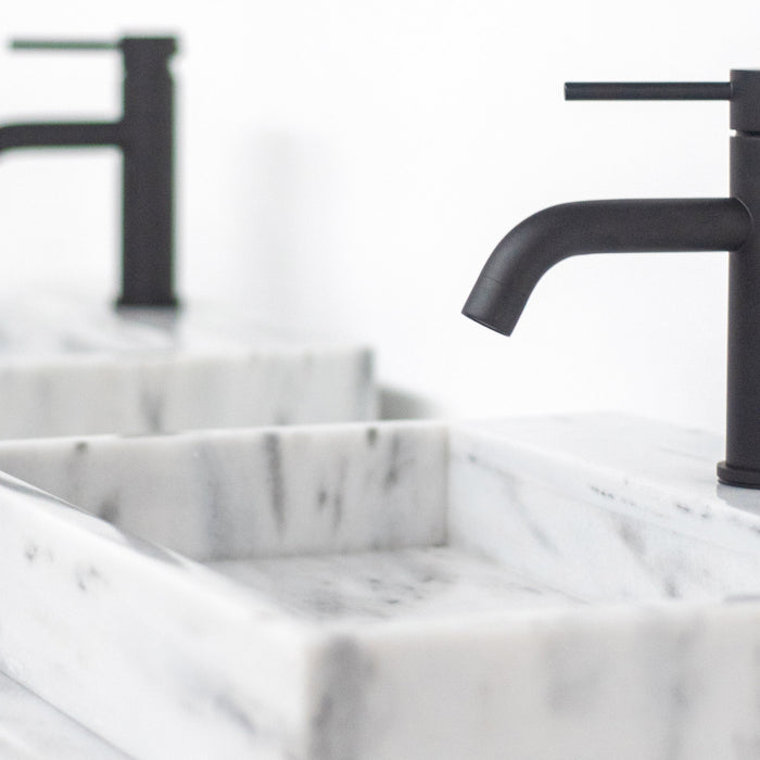 Trend: matzwarte kranen in je badkamer