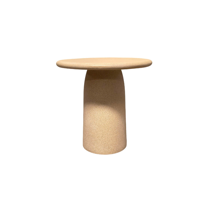 Outdoor coffee table Eze - D50 H50 - Dune - Polycomposite