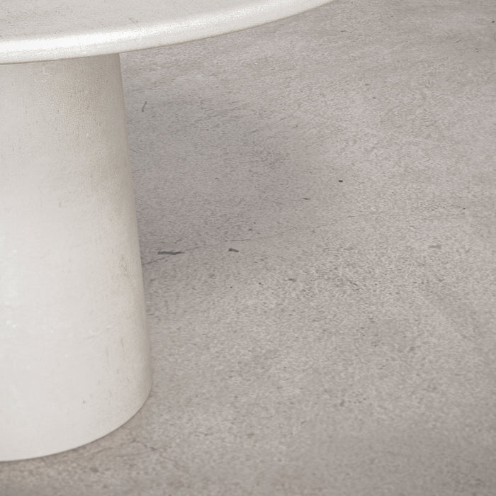Table à manger d'extérieur - Legna - 140 cm - MicroSkin - Cloudy Latte