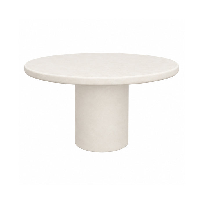 Esstisch Dinan Ø150 cm - MicroSkin - Latte Strukturfinish - Rundes Tischblatt mit 6 cm Dicke