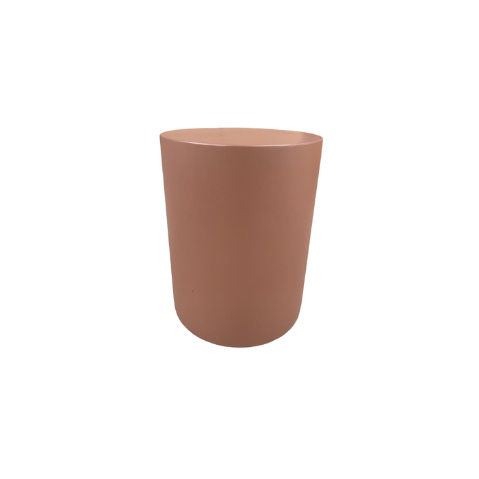 Beistelltisch für draußen - Albi - D35 H45 - Terrakotta Braun - Polykomposit