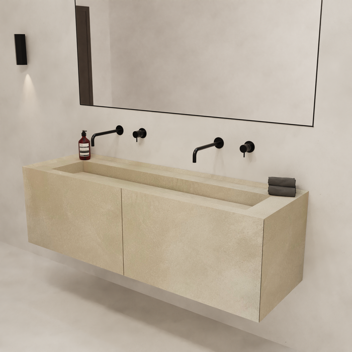 Bathroom furniture Annecy - MicroSkin washbasin