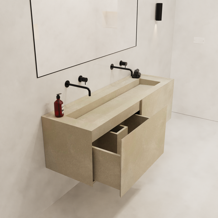 Badeværelsesmøbel Annecy - MicroSkin håndvask