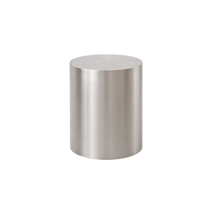Table d’appoint Lumen D38 H39 - Acier brossé