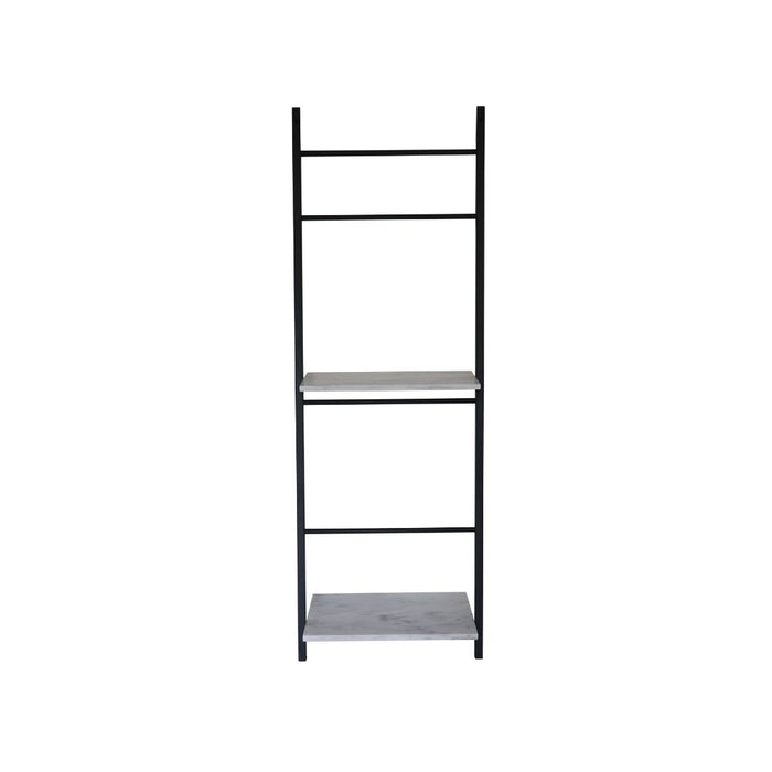 Kelly Wall Rack - White Marble