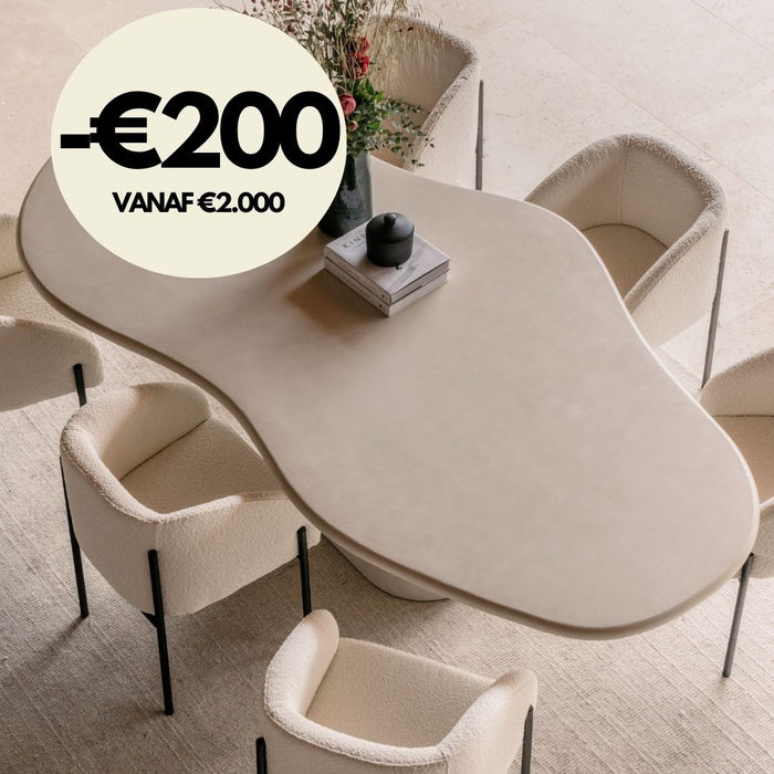 Organische Eettafel - Limoges - Microskin