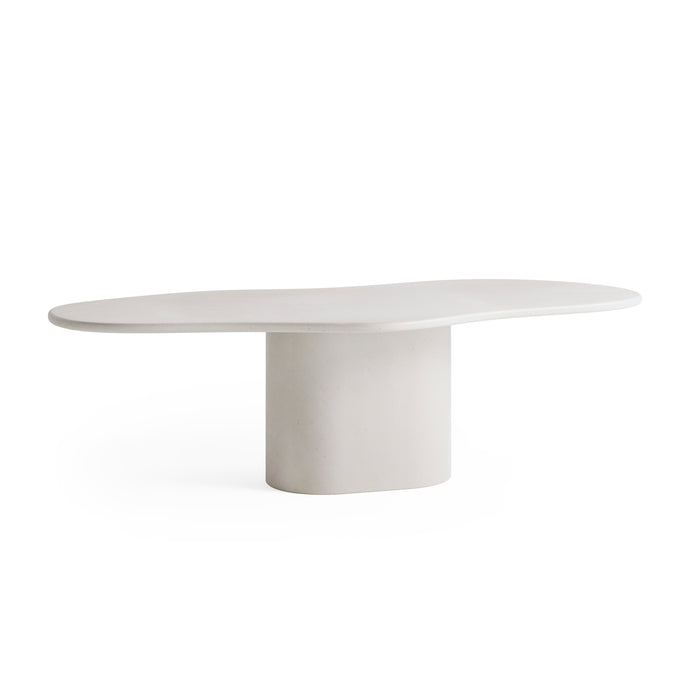 Mesa de jardín Organic Shape - Limoges - MicroSkin - 260 cm