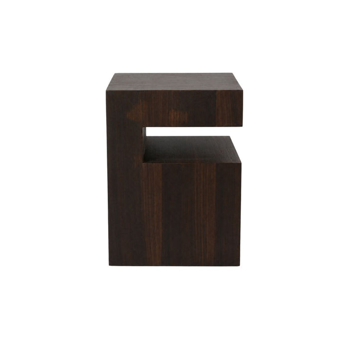 Beistelltisch Lewis - B32 D32 H45 - Rauchfarben