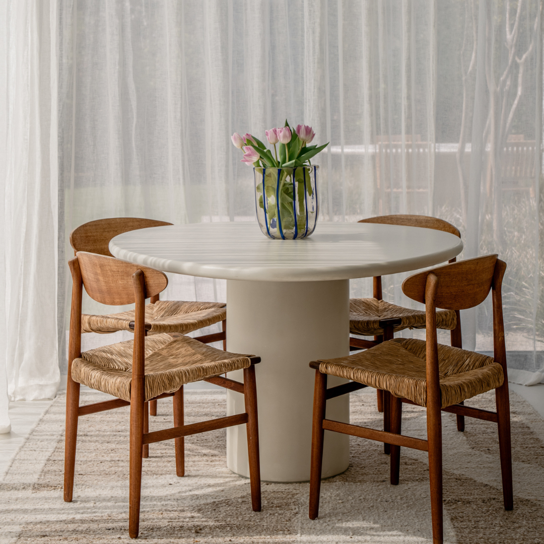 Mortex look dining table Reef | Furnified
