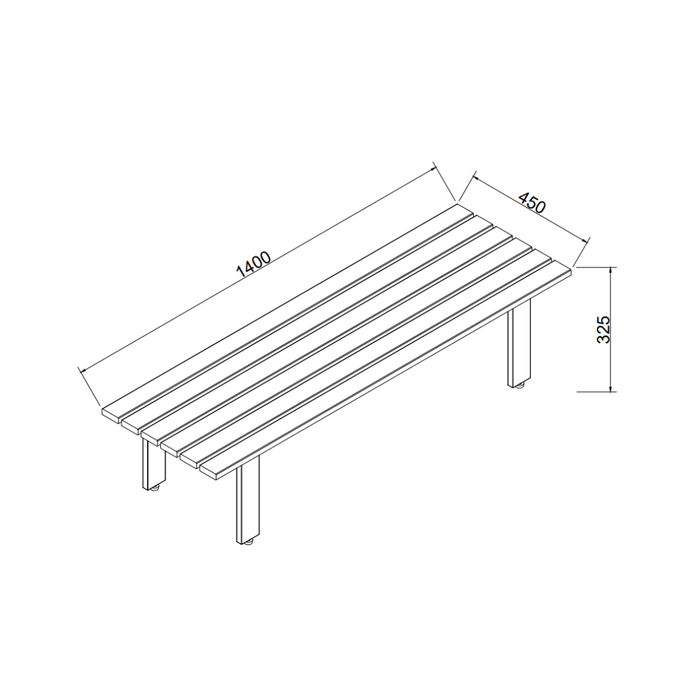 Rechteckiger Couchtisch Melanie aus Eschenholz – Dunkle Walnussfarbe – 200 cm