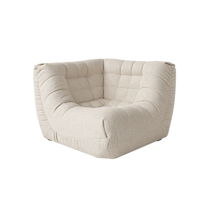 Sofá rinconero Numa B102 D102 H80 - VDF131: Beige claro