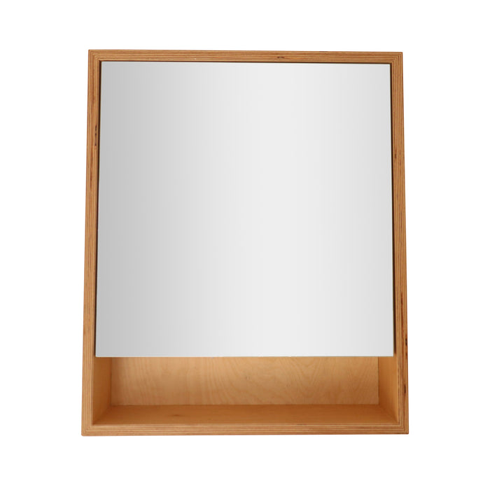 Armario con espejo Jacqueline - Abedul - 50 cm