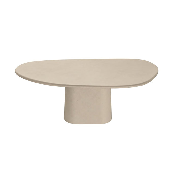 Table à manger Anvers - L240 P110 H75 - MicroSkin - Couleur terre