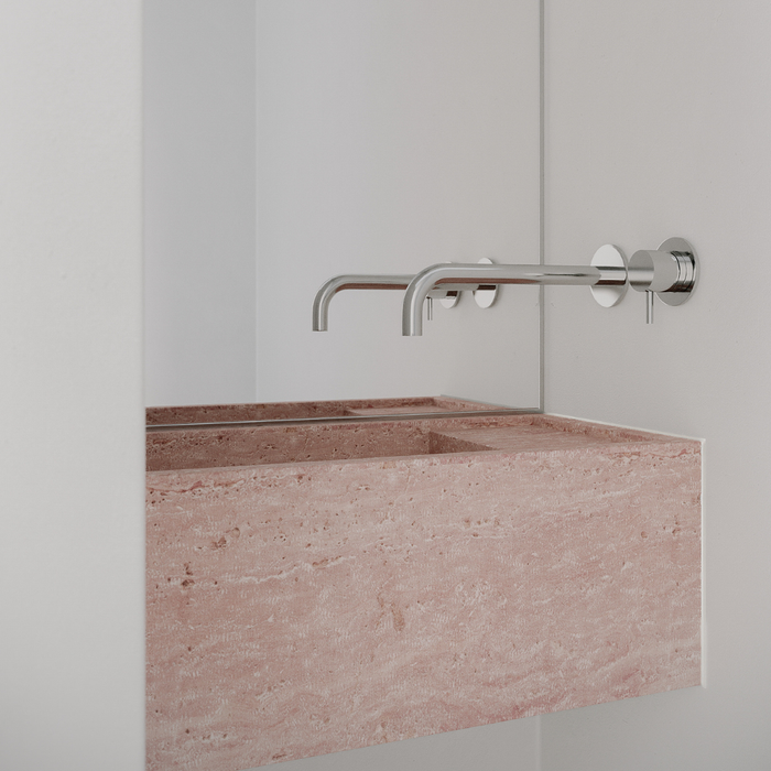 Handenwasser - Chemery - Roos Travertijn - 50 cm