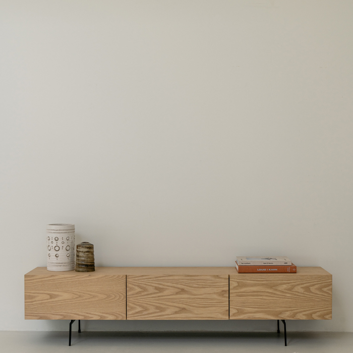 TV cabinet - Dunkirk - Oak - 165 cm