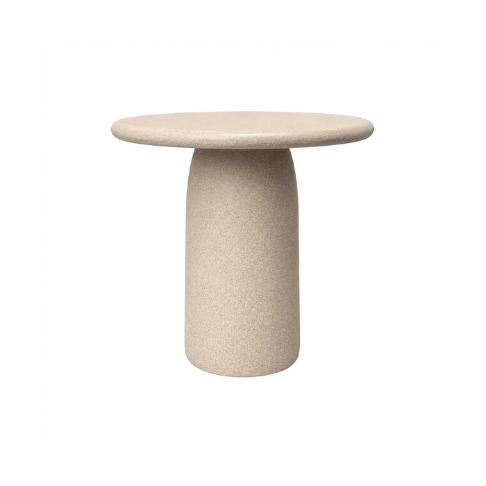 Outdoor coffee table Eze - D50 H50 - Dune - Polycomposite