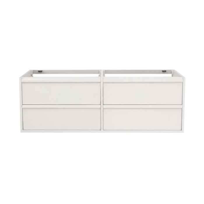 Fien bathroom cabinet - White - 150 cm | Spacious storage cupboard