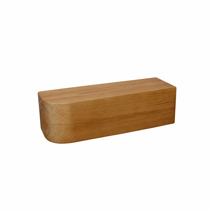 Salontafel Moron  – Massief grenenhout - Licht walnoot