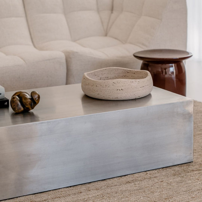 Rechthoekig salontafel Sienna - 120 cm - Stainless Steel