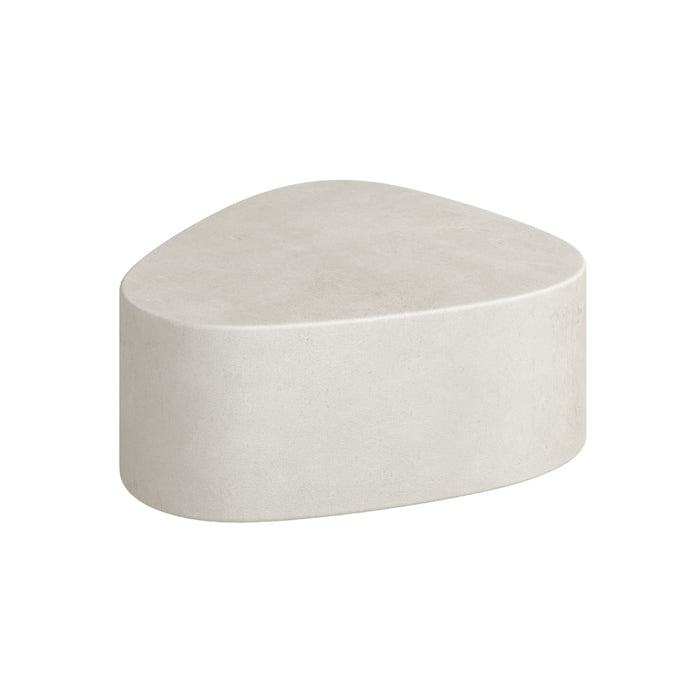 Salontisch Varzy - MicroSkin - Latte - Groß - B75 x T70 x H30 cm