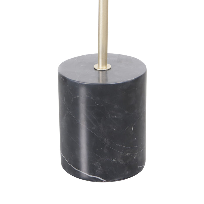 Side table Ines - Black Marble Base - 40x40x50cm