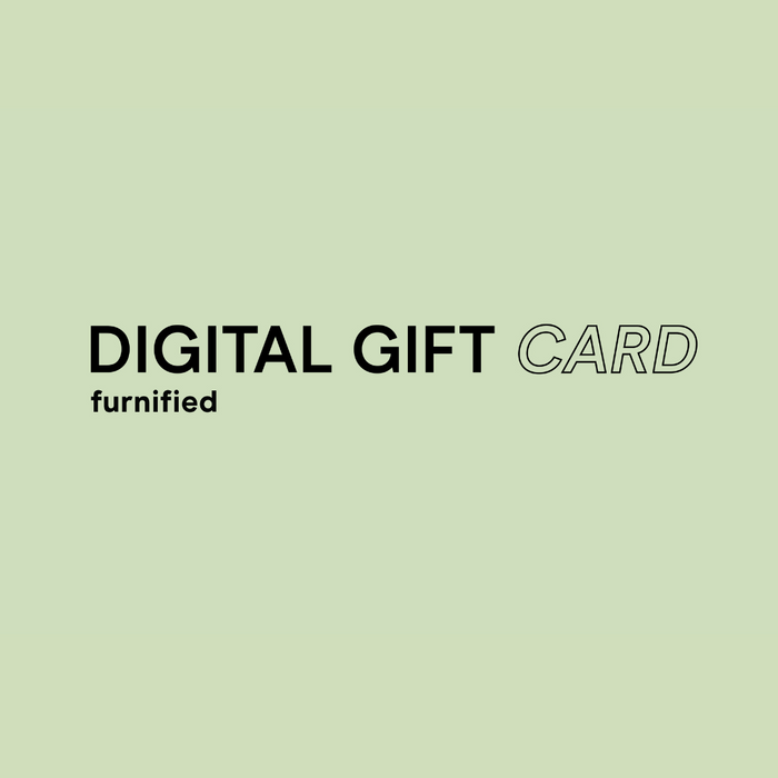 Furnified digital gift card