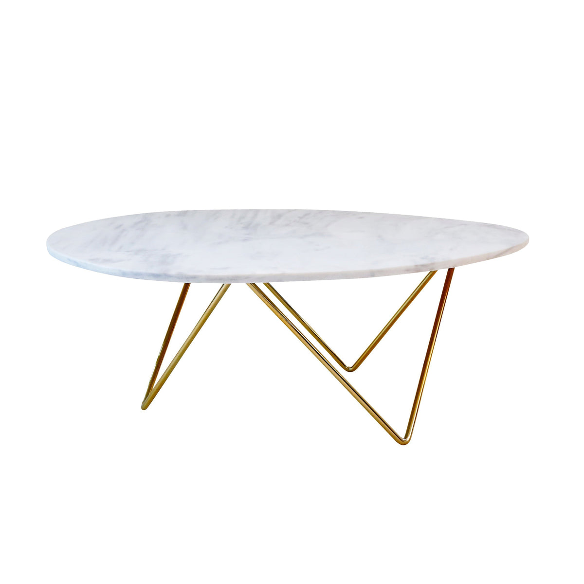 Marble Coffee table - Richard - White — Furnified