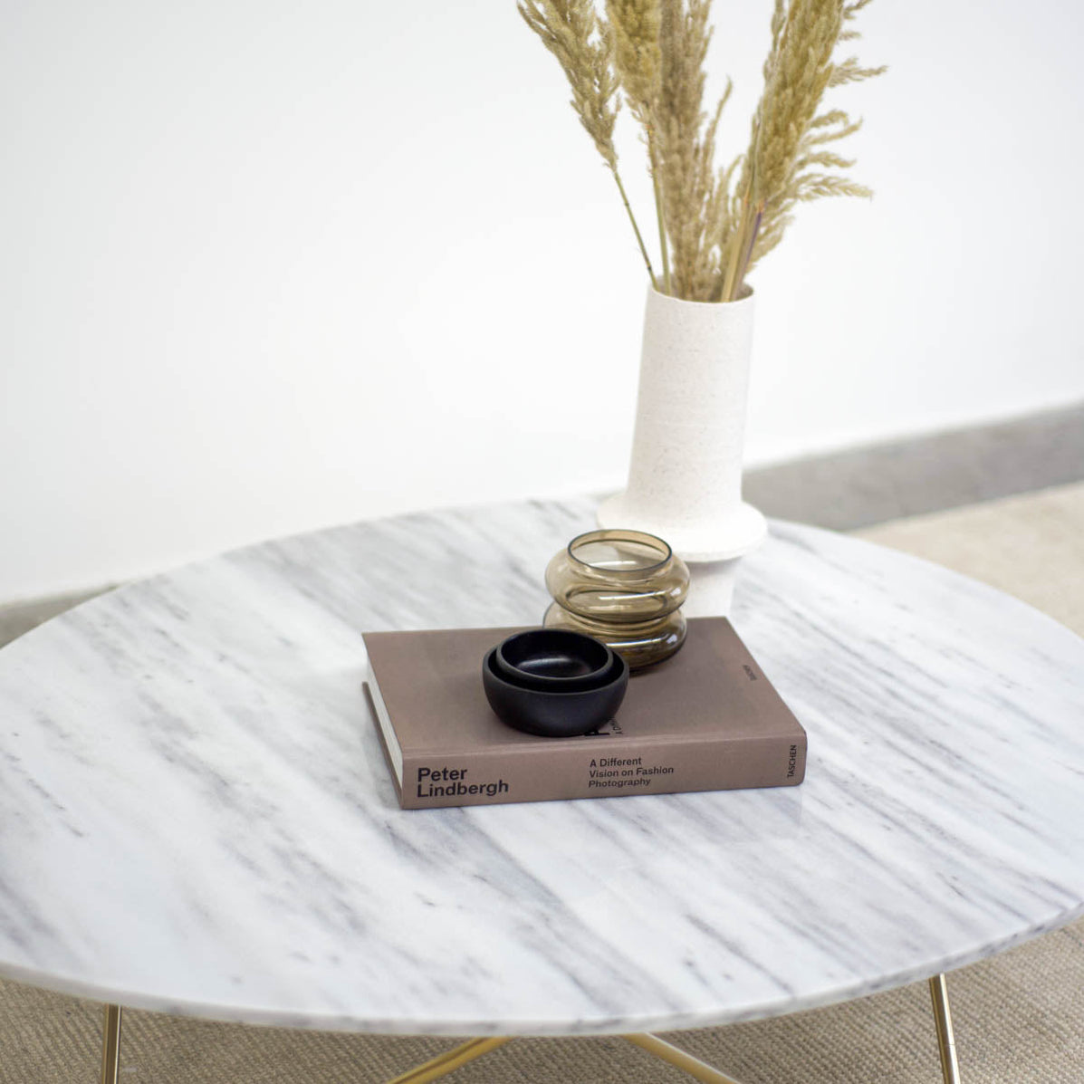 Marble Coffee table - Richard - White — Furnified