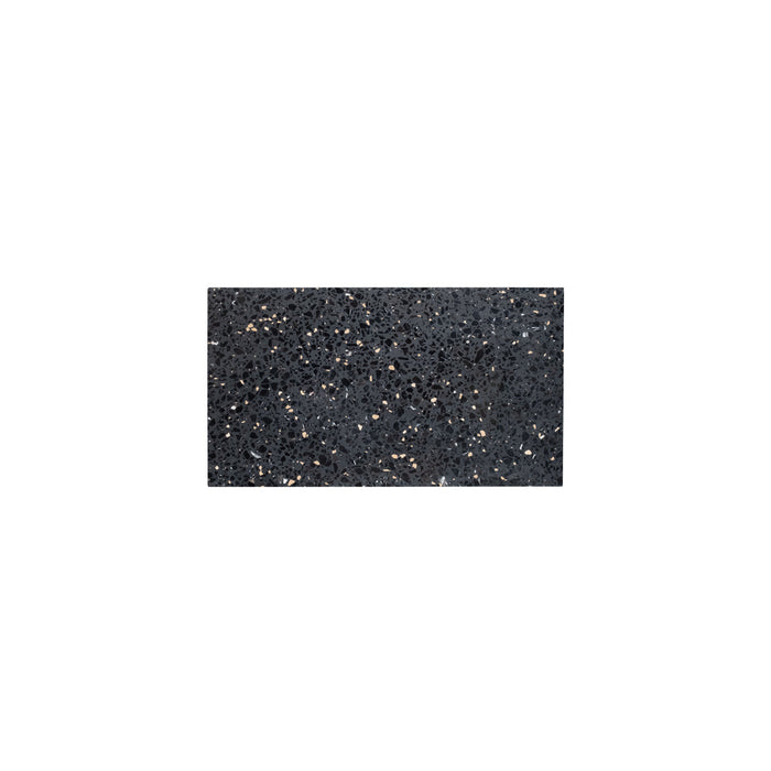 Plato de lavabo Terrazo negro - Marcel - 80 cm