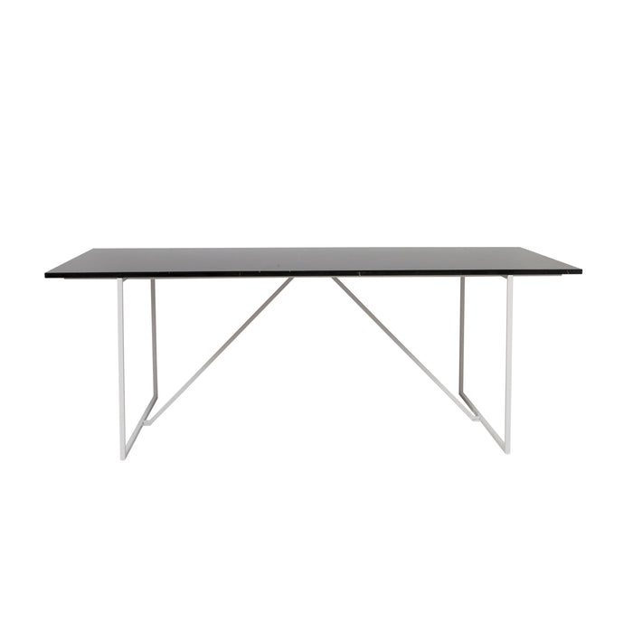 Table à manger rectangulaire - Lisa - Marbre noir - 210cm