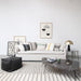 grijs tapijt boro gecombineerd in een woonkamer met andere meubels van Furnified.ALT