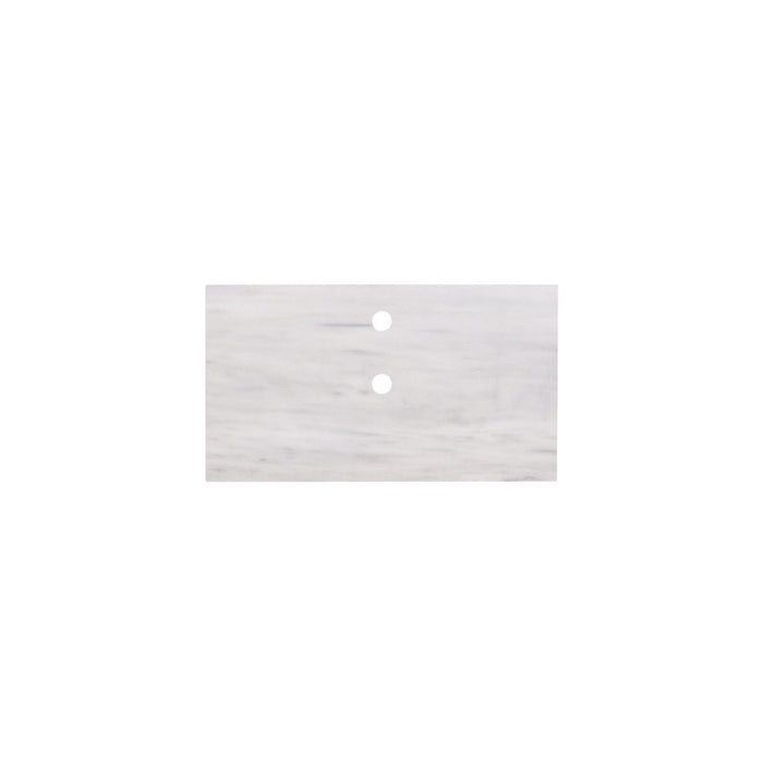 Marmor-Waschtischplatte Marcel – Weiß – 80 cm