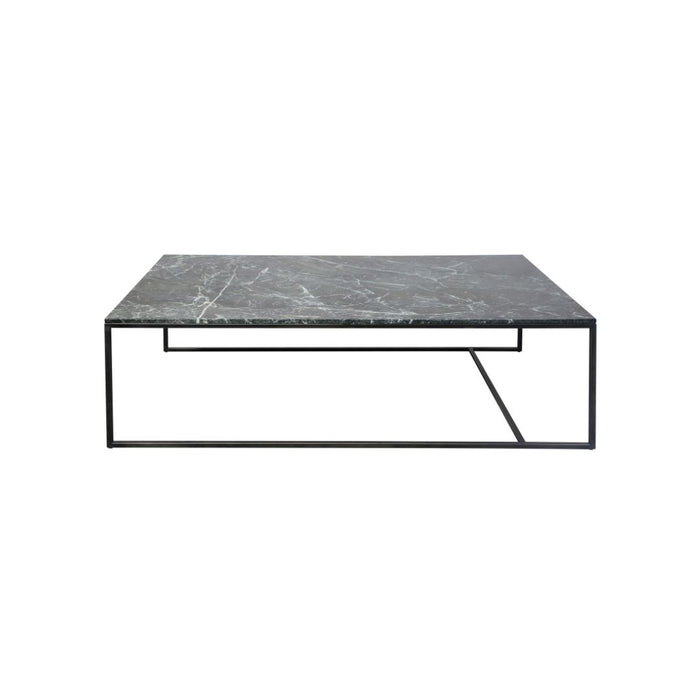 Rectangular Marble Coffee table - Green - Will - 140x80x40cm