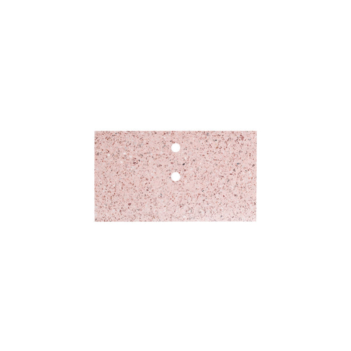 Wastafelplaat Pink Terrazzo - Marcel - 80cm